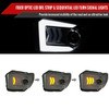 2014-2021 Toyota Tundra LED C-Bar Projector Headlights w/ Sequential Arrow Turn Signals (Chrome Housing/Smoked Lens)