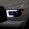 2007-2013 Toyota Tundra/ 2008-2017 Sequoia Switchback Sequential LED C-Bar Projector Headlights (Black Housing/Smoked Lens)