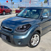 2010-2011 Kia Soul Projector Headlights w/ LED Light Bar & LED Turn Signal Lights (Glossy Black Housing/Smoke Lens)