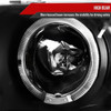 2002-2005 Dodge RAM 1500/ 2003-2005 RAM 2500 3500 Dual Halo Projector Headlights (Matte Black Housing/Clear Lens)
