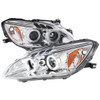 2004-2009 Honda S2000 AP2 Dual Halo Projector Headlights (Chrome Housing/Clear Lens)