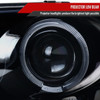 2002-2005 Dodge RAM 1500/ 2003-2005 RAM 2500 3500 Dual Halo Projector Headlights (Glossy Black Housing/Smoke Lens)