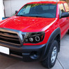 2005-2011 Toyota Tacoma Dual Halo Projector Headlights (Glossy Black Housing/Smoked Lens)