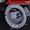 2008-2010 Ford F-250 F-350 F-450 Dual Halo Projector Headlights (Glossy Black Housing/Smoke Lens)