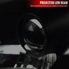 2003-2005 Nissan 350Z Projector Headlights w/ SMD LED Light Strip (Glossy Black Housing/Smoke Lens)