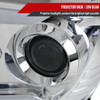2014-2021 Toyota Tundra LED C-Bar Projector Headlights w/ Sequential Arrow Turn Signals (Chrome Housing/Clear Lens)