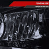 2001-2005 Lexus IS300 Projector Headlights w/ LED Light Strip & LED Turn Signal Lights (Glossy Black Housing/Smoke Lens)