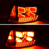 1999-2006 Audi TT V2 LED Tail Lights (Chrome Housing/Red Clear Lens)