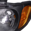 2000-2003 Nissan Sentra Factory Style Crystal Headlights (Matte Black Housing/Clear Lens)