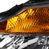 2004-2015 Nissan Titan/ 2004-2007 Armada Factory Style Headlights w/ Amber Reflectors (Chrome Housing/Clear Lens)
