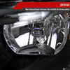 2007-2013 Chevrolet Silverado 1500/ 2007-2014 Silverado 2500HD 3500HD Factory Style Headlights (Matte Black Housing/Clear Lens)