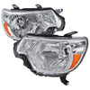 2012-2015 Toyota Tacoma Factory Style Headlights (Chrome Housing/Clear Lens)