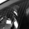 2005-2010 Volkswagen Golf Mk5 /Jetta/Rabbit Factory Style Headlights w/ P21W Turn Signal Bulbs (Matte Black Housing/Clear Lens)