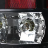 2002-2006 Dodge RAM V2 LED Tail Lights (Matte Black Housing/Clear Lens)