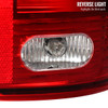 2002-2006 Dodge RAM V2 LED Tail Lights (Chrome Housing/Red Clear Lens)