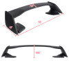 2015-2021 Subaru WRX/STI Matte Black ABS Factory STI Style 5PC Rear Spoiler Wing