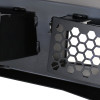 2014-2021 Toyota Tundra Black Heavy Duty Steel Rear Step Bumper w/ License Lamp