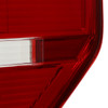 2009-2014 Ford F-150 LED Tail Lights - OZ (Chrome Housing/Red Clear Lens)