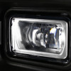 2015-2017 Ford F-150 6500K SMD LED Fog Lights (Chrome Housing/Clear Lens)