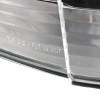 1999-2004 Ford Mustang Tail Lights (Matte Black Housing/Clear Lens)