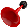 "Dixie" Red Air Horn Trumpets x5 w/ Compressor Kit