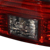 1997-2000 BMW E39 5 Series Tail Lights (Chrome Housing/Red Smoke Lens)