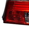 1997-2000 BMW E39 5 Series Tail Lights (Chrome Housing/Red Smoke Lens)