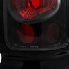 1994-2002 Dodge RAM Tail Lights (Matte Black Housing/Clear Lens)