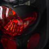 1994-2002 Dodge RAM Tail Lights (Matte Black Housing/Clear Lens)