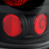 1997-2002 Ford Expedition Tail Lights (Matte Black Housing/Clear Lens)