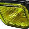 1996-1998 Honda Civic H3 Fog Lights Kit (Chrome Housing/Yellow Lens)