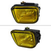 1996-1998 Honda Civic H3 Fog Lights Kit (Chrome Housing/Yellow Lens)