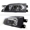 1995-2001 Subaru Impreza Factory Style Crystal Headlights (Matte Black Housing/Clear Lens)