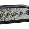 1993-2016 Ford F-250/F-350/F-450/F-550/Ranger Mazda B Series Pickup LED 3rd Brake Tail Light (Chrome Housing/Clear Lens)