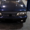 1987-1993 Ford Mustang Factory Style Crystal Headlights (Matte Black Housing/Clear Lens)