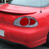 1997-2003 Pontiac Grand Prix Tail Lights (Chrome Housing/Clear Lens)