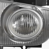 1992-1995 Honda Civic Sedan H3 Fog Lights Kit w/ Switch & Wiring Harness (Chrome Housing/Clear Lens)