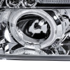 1996-1999 Audi A4 Dual Halo Projector Headlights (Chrome Housing/Clear Lens)