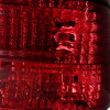 1995-2001 BMW E38 7 Series Tail Lights (Chrome Housing/Red Smoke Lens)