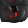 1995-1997 Ford Explorer Tail Lights (Glossy Black Housing/Smoke Lens)