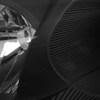 2013-2015 Nissan Altima Sedan Projector Headlights w/ Amber Reflectors (Matte Black Housing/Clear Lens)