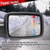2013-2019 Dodge RAM Black Power Adjustable & Heated Side Mirror w/ LED Turn Signal & Puddle Light - Passenger Side Only