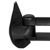 2007-2014 Chevrolet Silverado/Avalanche/Tahoe GMC Sierra/Yukon/Yukon XL Manual Adjustable & Extendable Black Towing Mirrors