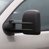 2007-2014 Chevrolet Silverado/Avalanche/Tahoe GMC Sierra/Yukon/Yukon XL Manual Adjustable & Extendable Black Towing Mirrors