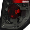 2005-2014 Nissan Frontier/ 2009-2012 Suzuki Equator Tail Lights (Chrome Housing/Smoke Lens)