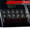 1999-2004 Ford Mustang Sequential LED Tail Lights (Glossy Black Housing/Smoke Lens)