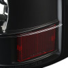 2003-2006 Chevrolet Silverado V2 LED Tail Lights (Matte Black Housing/Clear Lens)
