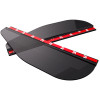 Universal Smoke PVC Plastic Side Mirror Visors - 2PC