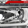 2015-2020 Chevrolet Tahoe Suburban/ 2016-2019 Suburban 3500HD Projector Headlights w/ LED Light Strip (Chrome Housing/Clear Lens)