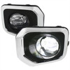 2016-2022 Toyota Tacoma SMD LED Projector Fog Lights Kit (Chrome Housing/Clear Lens)